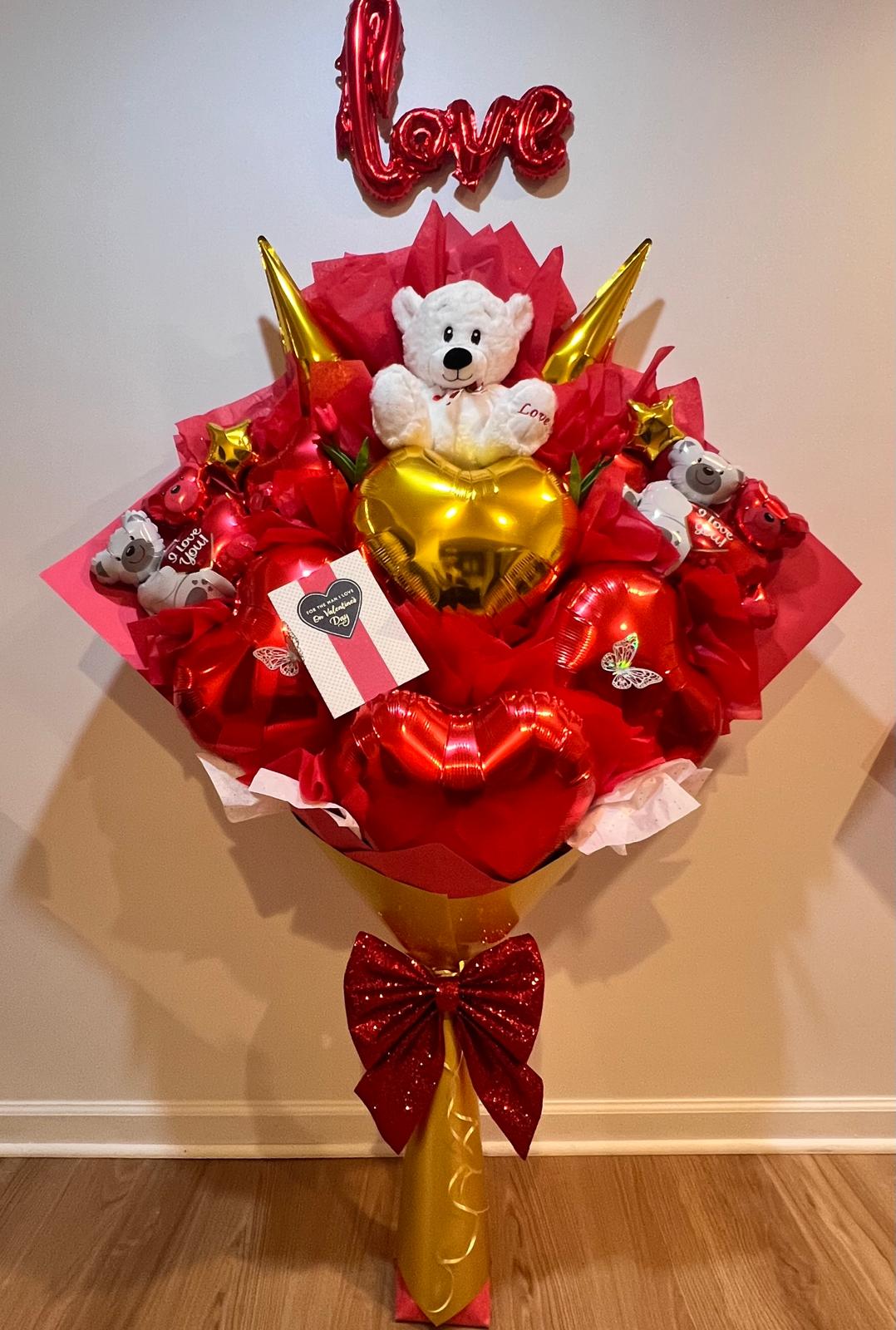 Valentine's Day Balloon Bouquet